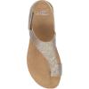 imageDansko Reece Sandal for Women  Memory Foam and Cork Footbed for Comfort and Arch Support  Lightweight Rubber Outsole for LongLasting Wear with Hook ampamp Loop StrapBronze