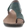 imageDansko Reece Sandal for Women  Memory Foam and Cork Footbed for Comfort and Arch Support  Lightweight Rubber Outsole for LongLasting Wear with Hook ampamp Loop StrapGreen