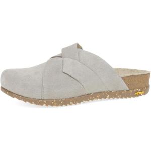 imageDansko Daniella SlipOn Interwoven Suede Mule Clog for Women  Vibram ECOSTEP EVO Rubber Outsole for LongLasting WearTaupe